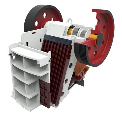 Mini dan High Extrusion Tekanan Jaw Rock Crusher 55KW Dengan Output Tinggi
