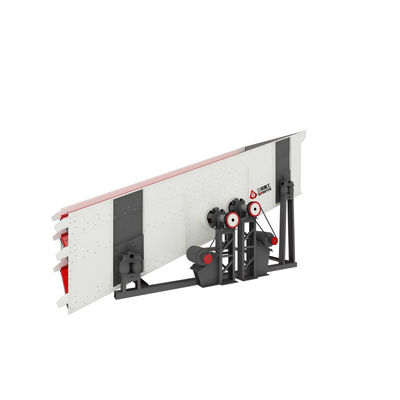 Dua Shaft Vibratory Screen Dengan 1-4 Lapisan Dan Kekuatan Eksitasi Besar