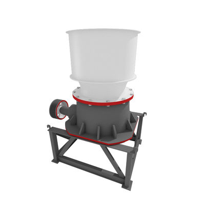 Single Cylinder Hydraulic Cone Crusher 220KW Untuk Industri Metalurgi