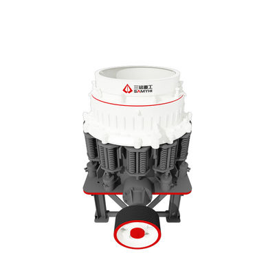 Efisien Conus Crusher 100T / H Dengan Casting Mantle Spare Part Untuk Quarry Dan Pertambangan