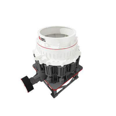 100 Tph ZGMn18Cr2 Spring Cone Crusher Untuk Operasi Quarry Pertambangan