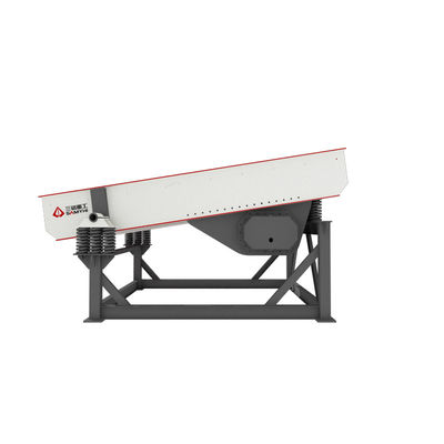 Durable Vibrating Feeder 45KW Untuk Transfer Granular Materi Mining Rock Crusher