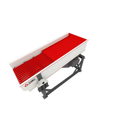 Large Processing Capacity Vibrating Feeder for Mining Industry with Low-Alloy Materials and Good Pre-Screening Effect