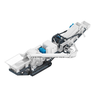Low Energy Consumption Crawler Mobile Crushing Machine 280KW Untuk Pertambangan