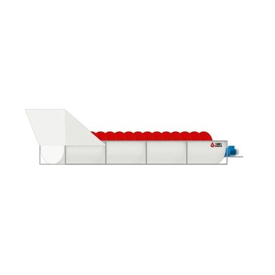 Low Investment Spiral Sand Washer 150-260t/h Untuk Industri Konstruksi