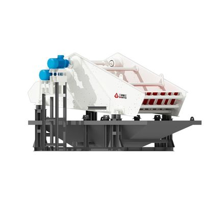 Layar Dewatering Frekuensi Tinggi 7.5KWX2 Dengan Intensitas Getaran Besar