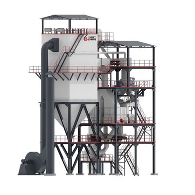Mesin pembuatan pasir tipe menara terintegrasi 800KW Untuk produksi pasir