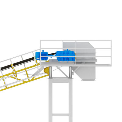 Safety Belt Incline Conveyor 750-1250t/H Untuk Pertambangan Dan Konstruksi